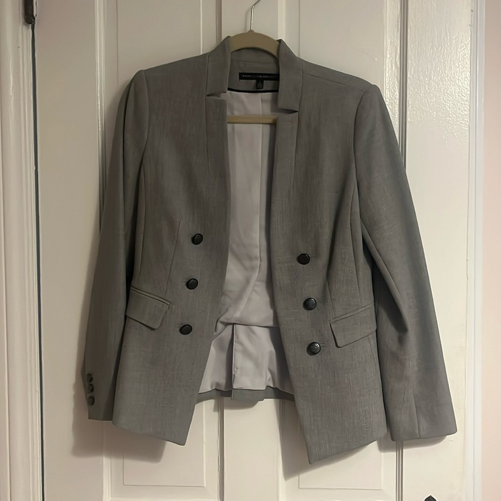 Gray Blazer